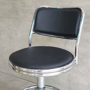 MFH219B Portable Salon Furniture Swivel Chair with Comfortable <b>Round</b> <b>Cushion</b> and Backrest - Product Image 6