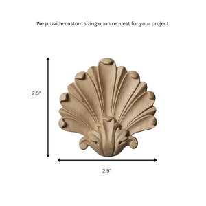 Appliques en bois sculpté antique, moulures décoratives en bois massif, gravure en bois sculpté pour porte, armoire, décoration de meubles de maison - Product Image 2