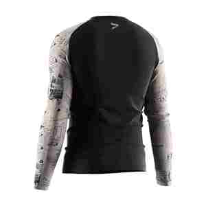 En stock : Rashguard pour homme 100% coton, marque privée, fabricant en gros - Product Image 4