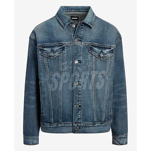 Chaqueta profesional ajustada de algodón 100% para hombre, Pantalones vaqueros de diseño personalizado para uso informal y al aire libre, temporada de invierno - Product Image 1