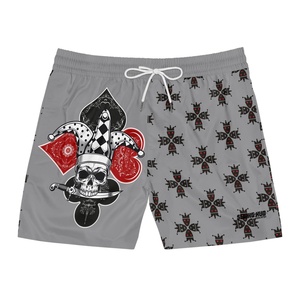 Short de fitness d'été décontracté pour homme Short de baseball de sport à coupe ample avec taille élastique Taille XS en polyester - Product Image 3