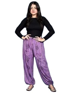 Playernetwork Women's Formal Casual <b>Wool</b> Flare <b>Pants</b> Loose Fit Plaid Pattern Crystal Decoration Anti-Pilling Professional - Product Image 4