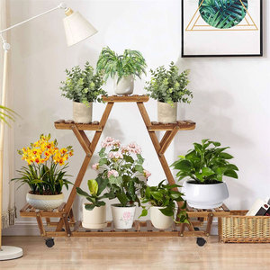 Top Trending Home and Garden Decoration Tier Trolley Planter Stand Precios razonables Tier Trolley Planter Stand - Product Image 4