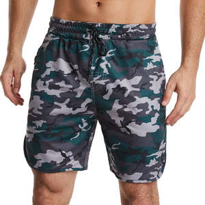 Tejido transpirable Cintura elástica Material ligero 100% algodón Corto para hombres Gimnasio Entrenamiento Deportes Correr Secado rápido - Product Image 6