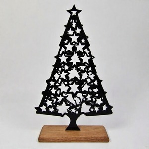 HaloTree AuraBranch EternaBloom Escultura de árbol de metal decorativa hecha a mano para el hogar y la Oficina - Product Image 2