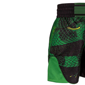 Shorts de MMA et de kick-boxing personnalisés OEM, design simple, extensible, polyester, spandex, respirant, vêtements de combat, shorts de MMA personnalisés - Product Image 6