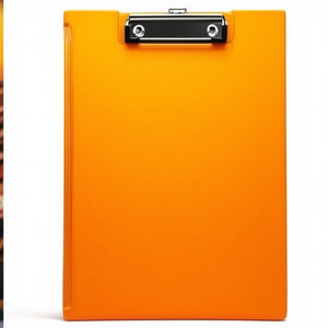 Portapapeles MAUL de 23 x 32 cm, Laminados en Naranja, Material de Cartón, 23 cm de Ancho x 32 cm de Alto, Tamaño Conveniente para Uso Diario - Product Image 2