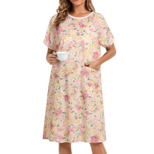 Uniforme médical unisexe confortable en polyester/coton tricoté, blouses médicales de haute qualité pour patients - Product Image 1