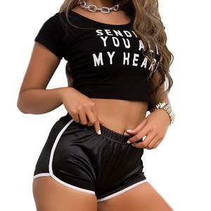 Botín de mujer de rizo francés ligero personalizado para pantalones cortos de alta calidad transpirables de secado rápido para mujer - Product Image 5