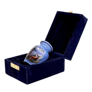 Vente chaude de haute qualité prêt à expédier souvenirs de crémation en aluminium pour les restes humains fabricant direct urnes souvenir - Product Image 5