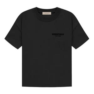 Envío de 2 días Essentials SS22 Swearthorts y camiseta para hombre, pantalones cortos elásticos y de manga corta con avena ligera y avena oscura - Product Image 3