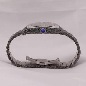 Personalizado más vendido de lujo Iced Out VVS Moissanite diamante busto abajo más alta calidad nuevo reloj para hombres - Product Image 3