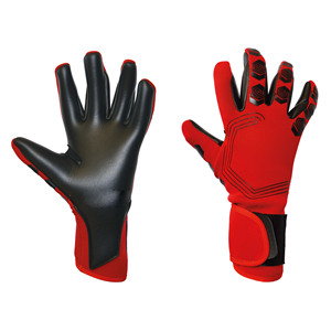 Gants de gardien de but de football professionnels en cuir, respirants, ajustables avec fermeture auto-agrippante, protection UV des doigts, vente en gros - Product Image 4