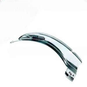 เครื่องตรวจกล่องเสียงแมคคินทอชใบมีดขนาด4 150มม. เครื่องตรวจกล่องเสียงเพื่อวินิจฉัยการผ่าตัดแบบกำหนดเอง - Product Image 1