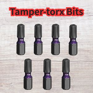 ดอกไขควงอุตสาหกรรมและงาน DIY แบบ Impact Tamper-torx วัสดุ S2 พร้อมปลอกสี ผลิตในไต้หวัน รับผลิตแบบ ODM OEM - Product Image 3