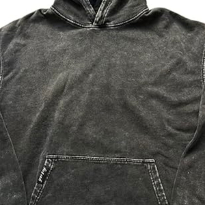 Sudadera con capucha de manga larga de gran tamaño para hombre con logotipo personalizado de alta calidad 100% algodón para invierno - Product Image 2