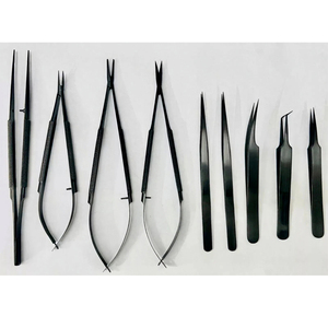 Ensemble de base d'instruments microchirurgicaux manuels Surginexa de haute qualité - Certifié CE Classe I, Garantie 1 an - Product Image 2