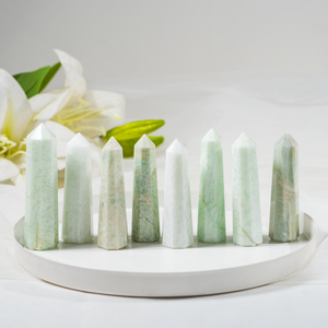 100% Assured Quality Premium AAA Grade Modern Stylish Attractive Stunning Decorative Gemstone Amazonite Crystal Towers/Obelisk - Product Image 2