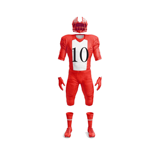 Uniforme Reversible Personalizado de Fútbol Americano, Conjunto de Gran Tamaño para Adultos, Secado Rápido, Transpirable, Impreso, Tarifas Al por Mayor Cortas - Product Image 2