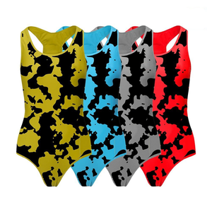 2025 New Custom Stretch <b>Wrestling</b> <b>Singlet</b> with Front Logo Sublimation Customized Design Uniform - Product Image 4