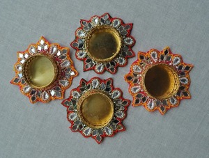 Bougeoir décoratif indien, chauffe-plat, Diwali Diyas, décoration de la maison, décoration traditionnelle, décor d'escalier, décor de dessus de table - Product Image 4