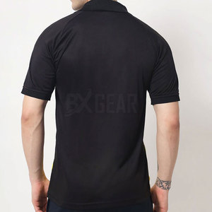 Camiseta Polo de hombre de estilo moderno con diseño clásico de manga corta de tela suave ideal para ropa informal - Product Image 4