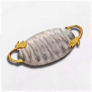 Bandeja funcional de aluminio con acabado metálico para decoración del hogar, centro de mesa, organizador de mesa o propósito de regalo - Product Image 3