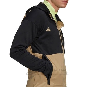 เสื้อฮู้ดซิปผู้ชายสไตล์สตรีทแวร์สำหรับฤดูหนาว ผ้าฟลีซพิมพ์ลาย ระบายอากาศได้ดี สีและขนาดสั่งทำได้-ขายตรงจากโรงงาน - Product Image 2