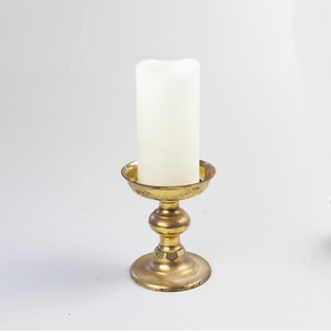 Bougeoir en laiton design moderne Bougeoir en laiton haut de gamme pour décoration intérieure luxueuse - Product Image 5