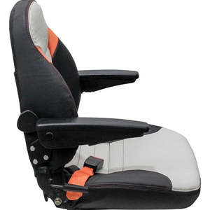 Asiento para tractor con horquillas elevadoras y deslizadores para cortacésped de giro cero - Product Image 6
