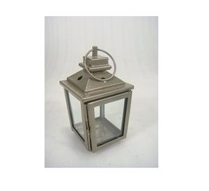 Linterna de vela de Metal de lujo creativa, decoración del hogar, soporte de linterna de luz T hecho a mano, linterna decorativa para el hogar en miniatura - Product Image 1