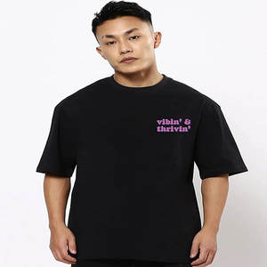 Nouveau design de luxe de qualité coton coupe ample petite goutte épaule marque blanc hommes t-shirt surdimensionné pour blanc - Product Image 1