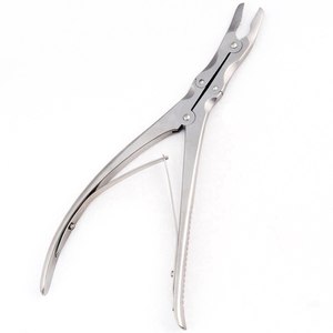 Herramientas de Laboratorio para Cirugía Ortopédica, Pinzas de 15 cm para Huesos, Acero Inoxidable, Certificación CE Clase II, Equipo Manual - Product Image 3