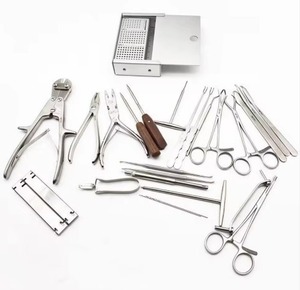 Kit de Instrumentos Ortopédicos Veterinarios de Alta Calidad, Juego de Cirugía Manual para Fragmentos Pequeños, OEM y Herramientas de Instalación de Implantes Veterinarios - Product Image 6