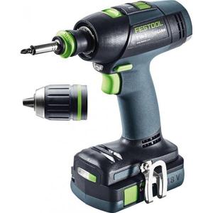 Taladro Inalámbrico Festool T 18+3 C 3,1Ah-Plus, Categoría Taladros Eléctricos - Product Image 1