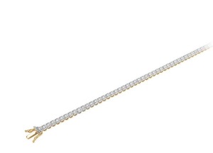 Pulsera Geométrica con Corte Princesa y Diamantes Cultivados en Laboratorio de 1.25 Ct F-G VS en Platino, Regalo de Aniversario de Bodas para Ella - Product Image 3