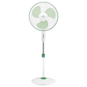 Ventilador de Torre y Pedestal VE1670G de 50W y 40cm con 3 Aspas, Blanco y Verde, Ventilador de Columna para Piso - Product Image 1