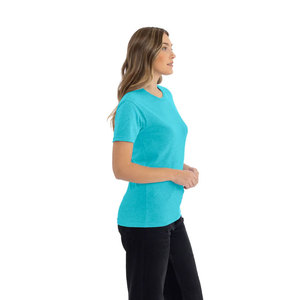 T-shirt CVC 100% coton personnalisable avec logo, designs sur mesure, col rond classique, écologique, respirant, unisexe, 180g - Product Image 6