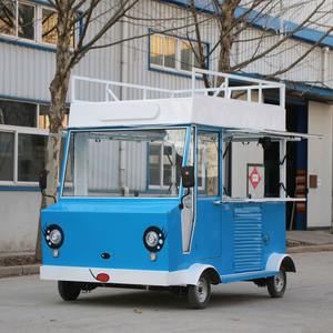 Nouvelle conception, camion de restauration mobile commercial de 12 pieds, chariot de vente ambulante, remorque de restauration rapide, cadre en acier inoxydable, suivi GPS pour - Product Image 4