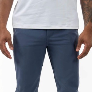 Personalizado todos los días estilo casual tejido Jogger pantalones de los hombres pantalones de chándal negro blanco varios colores Jogger pantalón al por mayor - Product Image 5