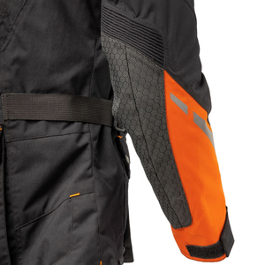 Veste de moto pour homme, veste de moto 100% imperméable, textile Cordura, manteau et veste noirs - Product Image 3