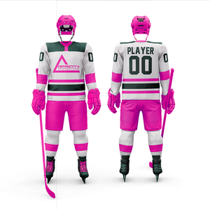 Personalizable Sublimado Deportes Kit Hombres Mujeres Niños Camisetas de hockey sobre hielo-OEM ODM Proveedor - Product Image 6