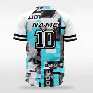 Logo personnalisé en gros Nom Maillot de softball en gros Chemise de baseball personnalisée pour les jeunes Maillots de baseball et de softball - Product Image 2
