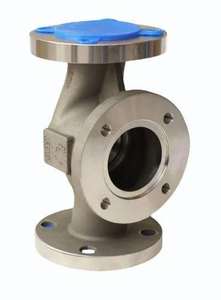 High quality oem 316 ss manual control <b>filter</b> valves stainless steel flanged y type strainer wholesale bulk manufacturer casting - Product Image 5