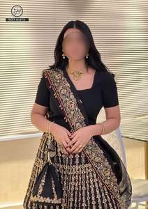 Vêtements indiens et pakistanais de la meilleure qualité, robe de soirée en mousseline de soie pour femmes, 3 pièces, dernier design, vêtements de mode, robes de mariée pour femmes - Product Image 3