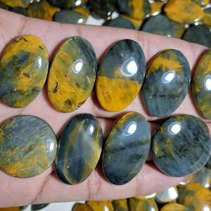 Gema de Jaspe Nellite Verde Natural de Alta Calidad Grado AAA, Cabujón de Jaspe Nellite Brillante, Hermosa Gema Suelta - Product Image 1