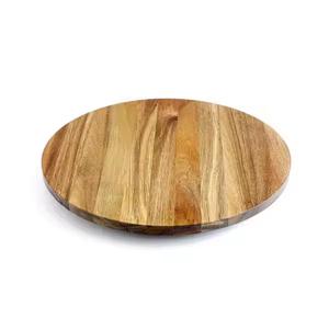 Servidor Lazy Susan de madera de diseño simple y elegante, duradero y confiable para el cliente, precio asequible y razonable para la venta - Product Image 6