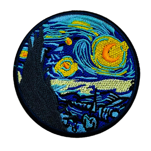 Parches bordados de tela de sarga de alta calidad, Etiqueta Privada, alta fabricación para venta en línea, parches bordados duraderos - Product Image 1