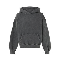 Veste à capuche lourde pour homme Sweat vintage à capuche en coton Sweats à capuche chauds pour homme