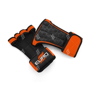 Gants de fitness en néoprène robustes et respirants à demi-doigts pour la musculation en salle de sport, avec support de poignet et grip rembourré - Product Image 3
